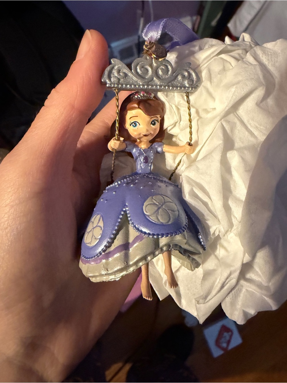 Sofia the first Disney ornament